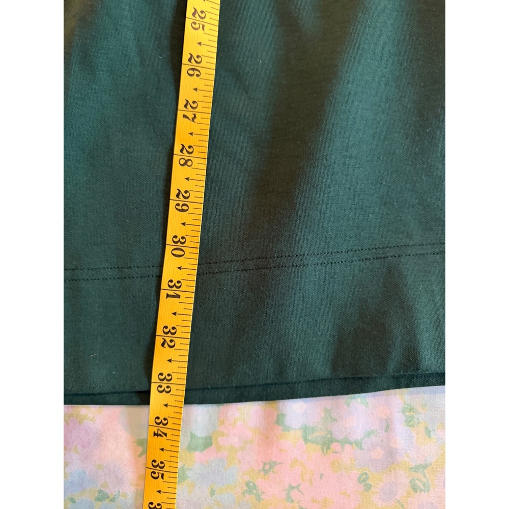 Tuckernuck x Pomander Place | Charlotte Terry Ruffle‎ Neck Dress Green Large - Picture 9 of 10